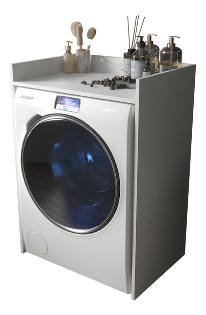 Mosógép szekrény Ottilia (Fehér matná)