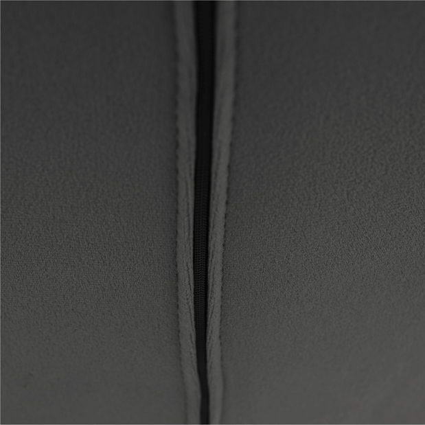 Scaun de sufragerie Dopey (gri închis + negru)