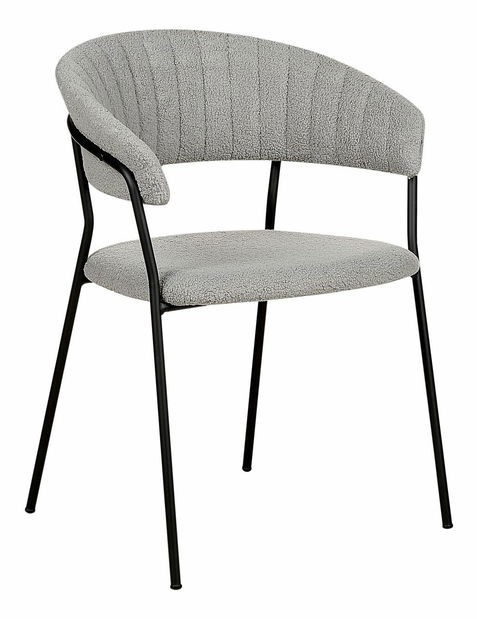 Set 2 buc scaune de sufragerie Marza (gri)