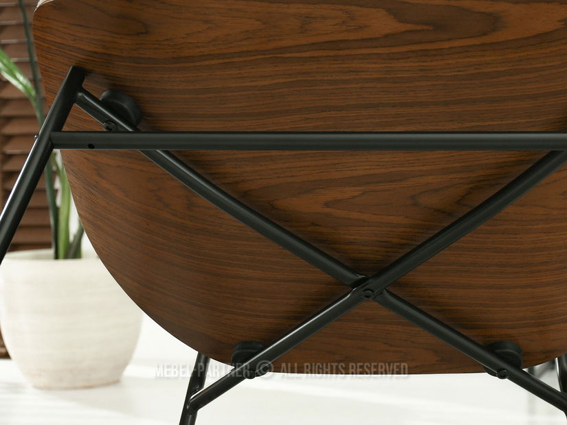 Fotoliu Black (nuc + negru)