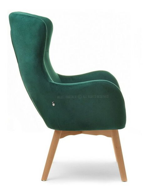 Fotoliu Leto (verde + negru)