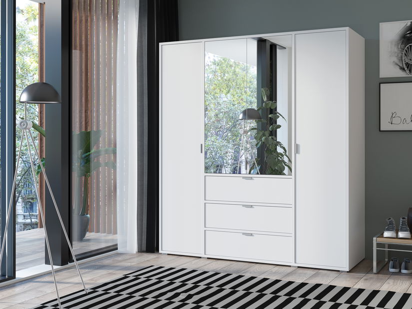 Dulap de haine Verania V1 (Alb)