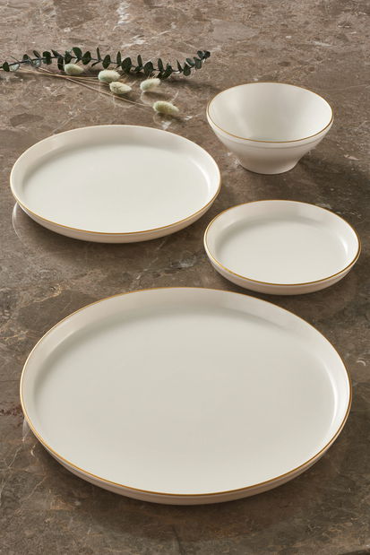 Serviciu de sufragerie (16 piese) – Giselle (crem) *lichidare stoc