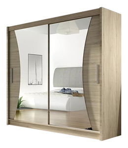 Šatníková skriňa Baker V (dub sonoma)