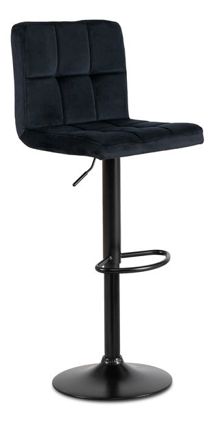 Scaun bar Normativa (stofă negru) 