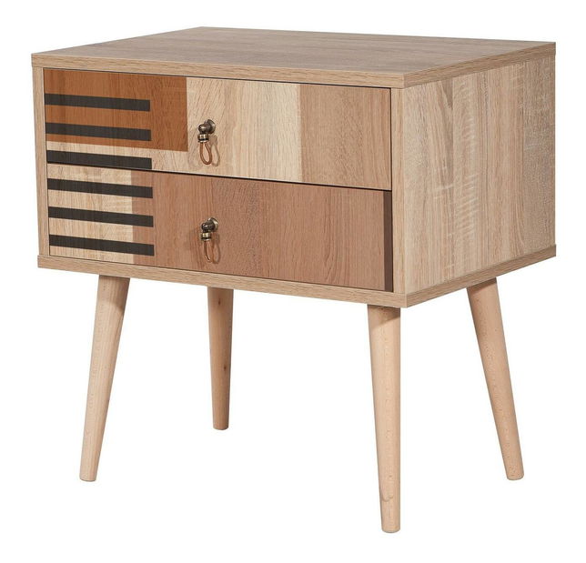 Éjjeliszekrény Tobobi 5 (többszínű)