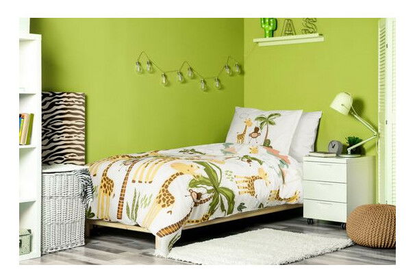 Posteľná bielizeň 200x160 cm Giraffe (komplet s obliečkami na vankúše) *výpredaj