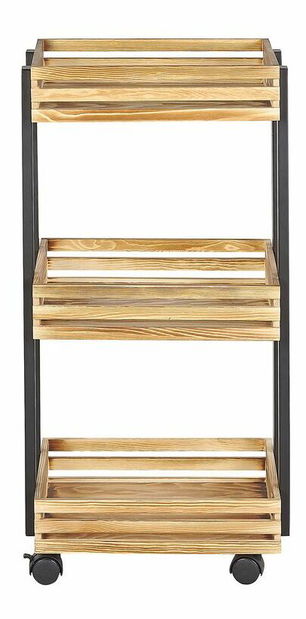 Cărucior servire LANOTO (negru)