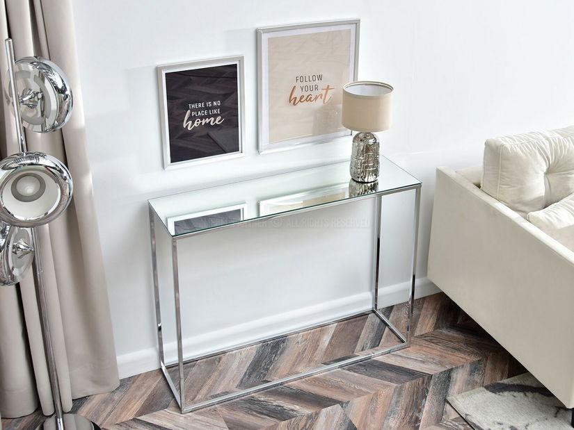 Konzolový stolík Bella Kons (chrómová)