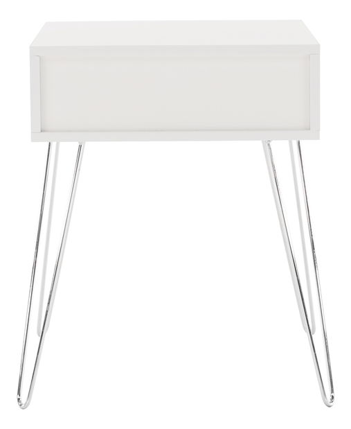 Nočný stolík Lempe (biela)
