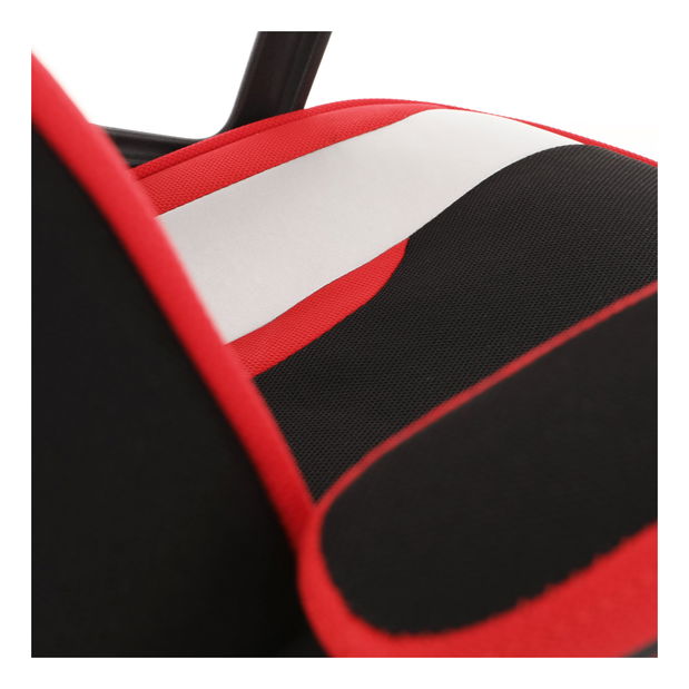 Uredska fotelja Ynais-Y340-RED (crvena + crna + srebrna)