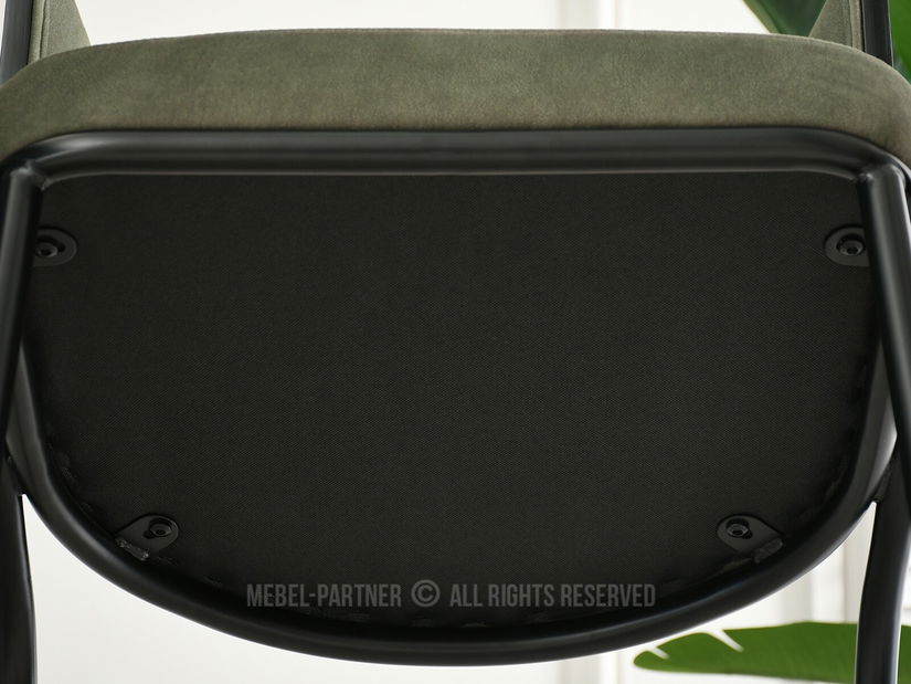 Stolička Marta K (khaki + čierna)