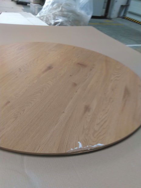 Étkezőasztal Amee (tölgy + fekete) (4 fő részére) *bazár