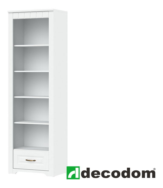 Regál Decodom Lirot Typ 07 (biela arctic)