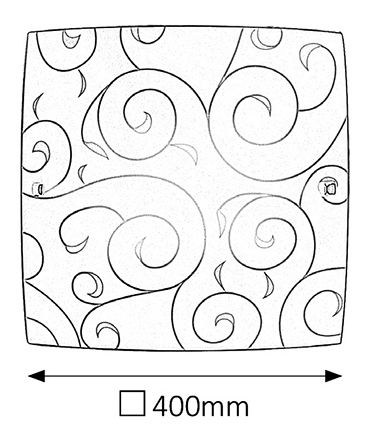 Stropné svietidlo Harmony Lux 3855 (biely vzor)