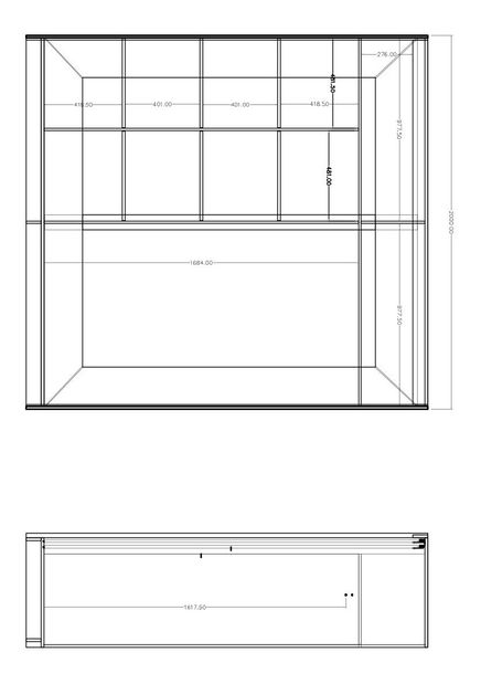 Dulap de haine Alaina Typ 18 (Stejar sonoma)