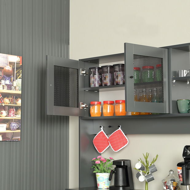 Kuhinjska vitrina Grandene 140 (antracit)