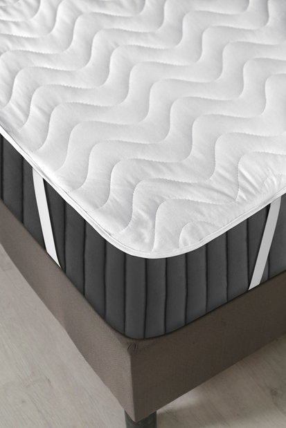 Protecție saltea 150 x 200 cm Quiztec (alb)