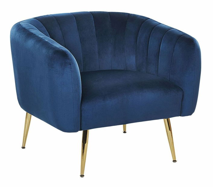 Fotoliu LANCO (albastru închis)