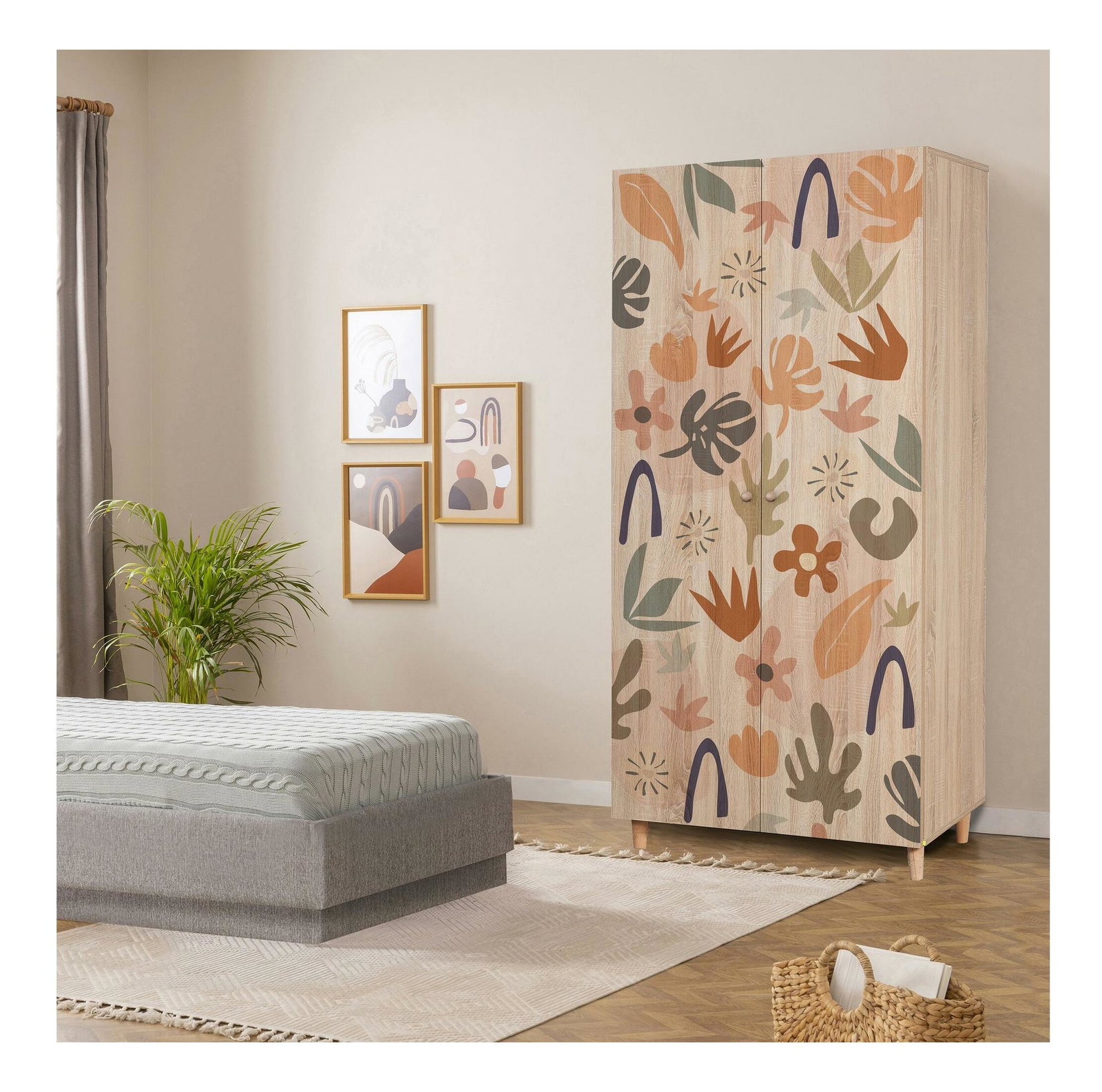 Ruhásszekrény Lydie 906 (sonoma tölgy)