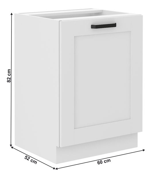 Donji ormarić Lesana 1 (bijela) 60 D 1F BB 