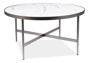 Masă de cafea Daphine (Marmură albă + Gri)