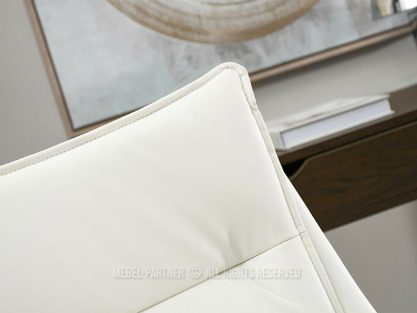 Irodai fotel Leoss (krém)