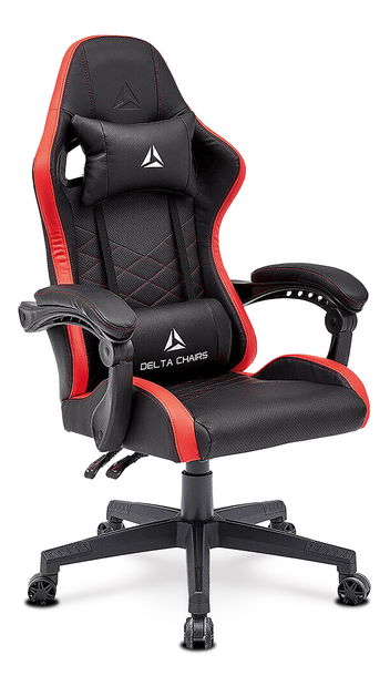 Kancelárske/herné kreslo Limur-L615-RED (čierna + červená)