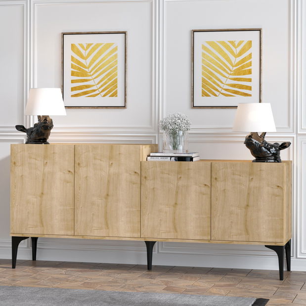 Skrinka Aliex 8 (Dub zafírový)