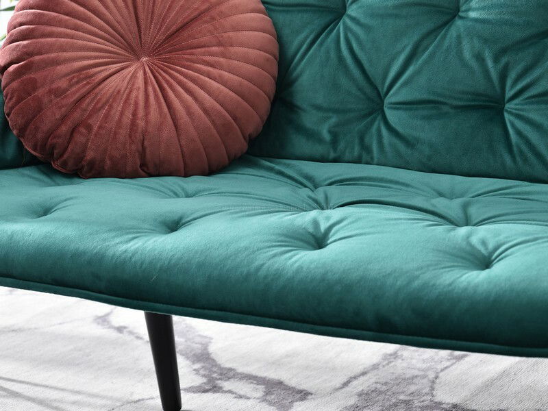 Sofa Igor (zelena + crna)