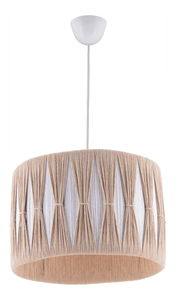 Stropné svietidlo Indelusto 1 (krémová + biela)