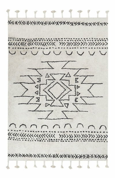 Covor 160 x 230 cm Khou (alb)