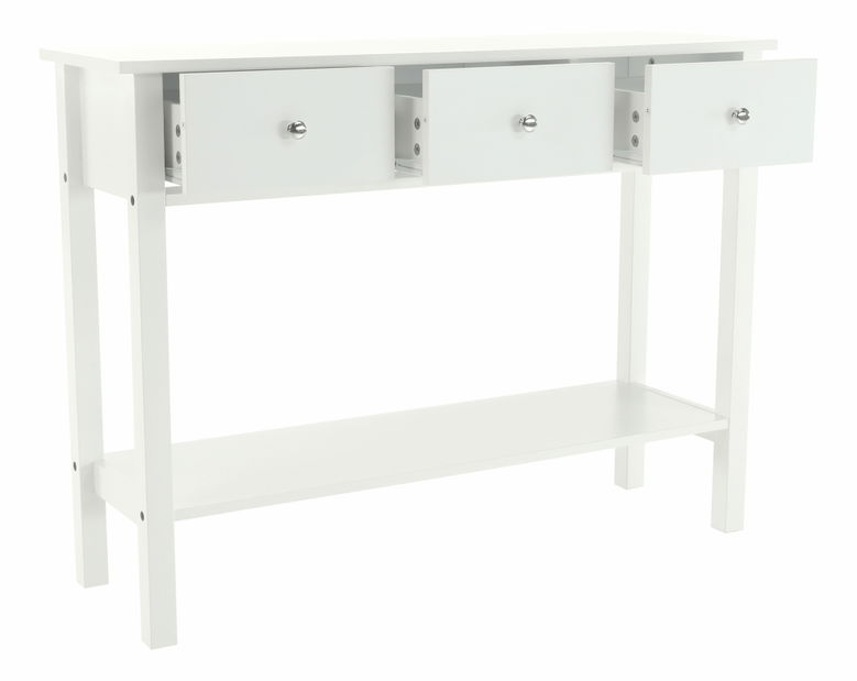 Konzolový stolík Niro (biela)