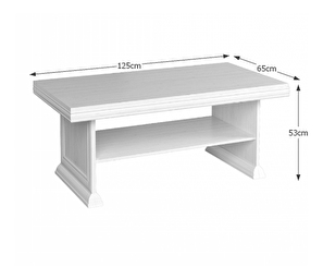 Konferenčný stolík Kraz KL2 (sosna andersen)