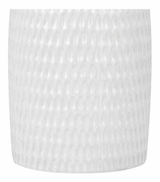 Váza LAVENA 25 cm (sklolaminát) (biela)