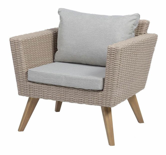 Kerti ülőgarnitúra Victoria (barna)