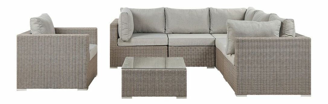 Záhradná zostava Cathryn (sivá)