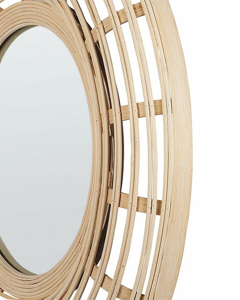 Nástenné zrkadlo Hanz (prírodná)