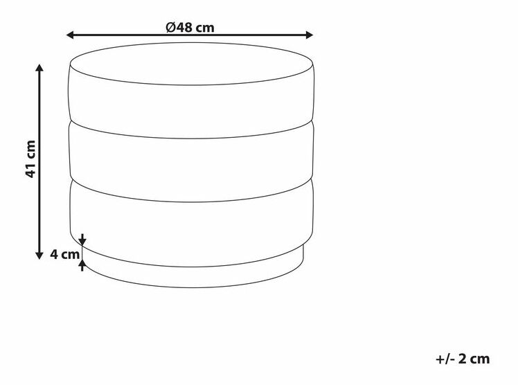 Taburete Louza (portocaliu)
