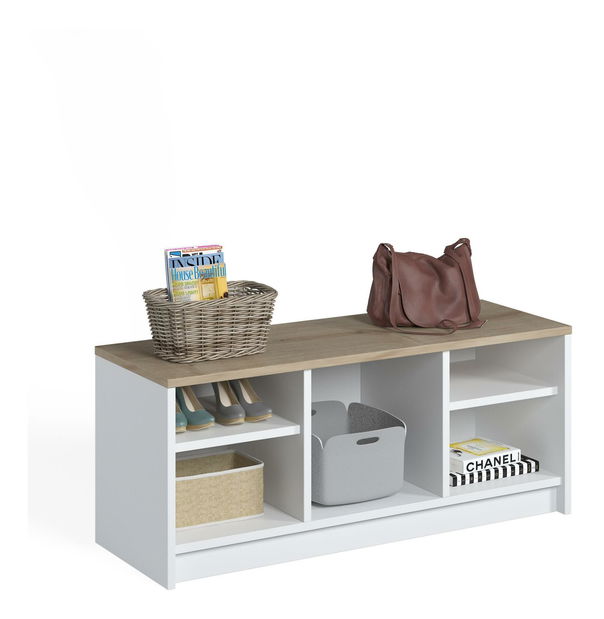 Pantofar Mikima 2 (alb + stejar zafir)