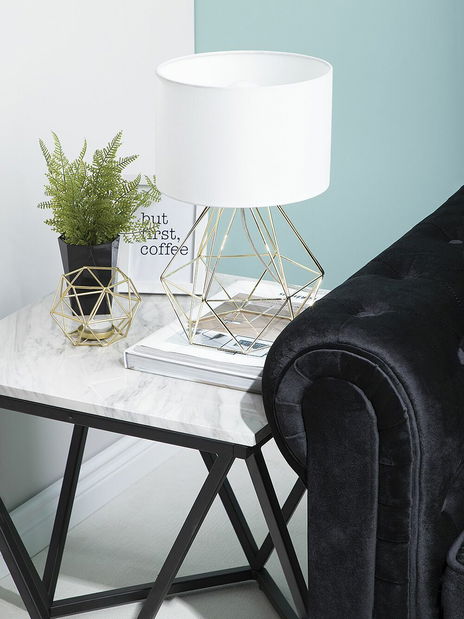 Stolná lampa Totem (zlatohnedá)