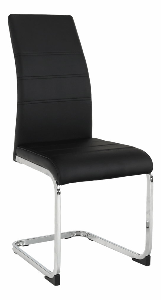 Jedálenská stolička Valentina (čierna)