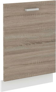 Dvierka na umývačku riadu Domton ZM 713x596 (korpus: biela + front: dub sonoma truflový)