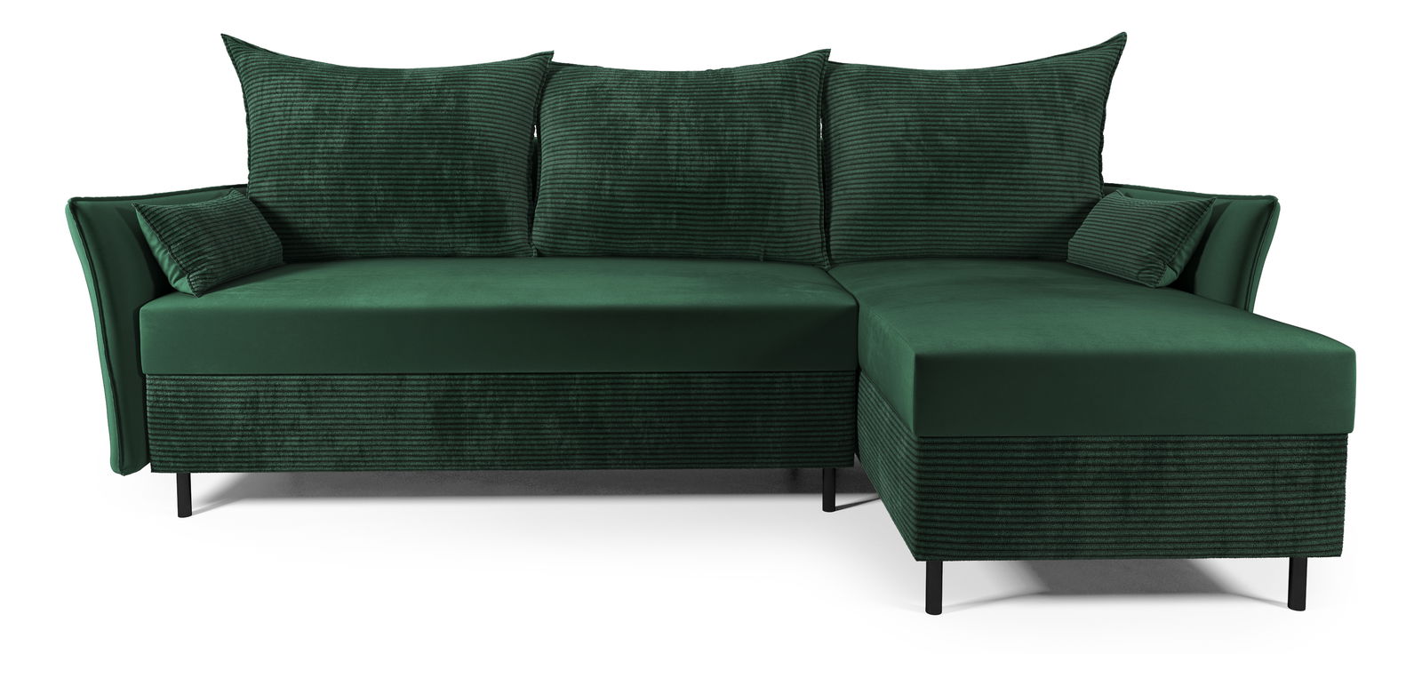 Sarokkanapé Goofy (J) (sötétzöld)