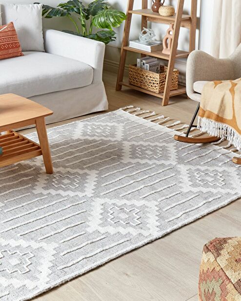 Tepih 160 x 230 cm Tabi (bijela)