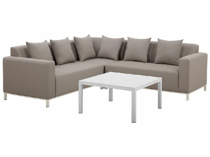 Kutna vrtna sofa Borjo (bež)