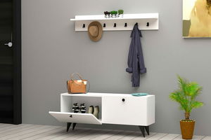 Set za predsoblje Rumal (bijela)