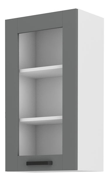 Felső konyhaszekrény Lucid 40 GS 90 1F (dustgrey + fehér)