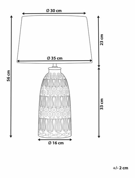 Lampă de masă Zaniyah (roz) 