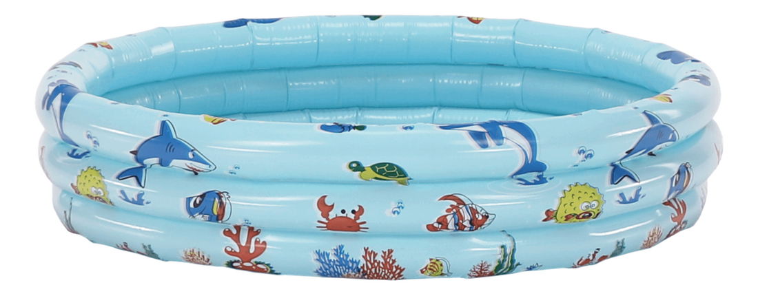 Piscina gonfabilă pentru copii Leah (albastru + model)